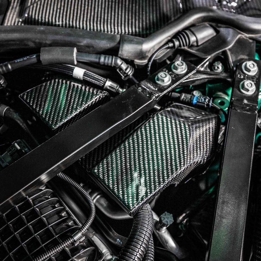 RSC 2021-2025 BMW G80 M3 G82 M4 G87 M2 Carbon Fiber Engine Bay Kit (6-Piece) - Image 8