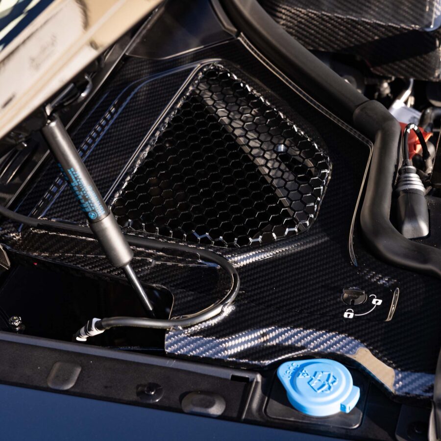 RSC 2021-2025 BMW G80 M3 G82 M4 G87 M2 Carbon Fiber Engine Bay Kit (6-Piece) - Image 4