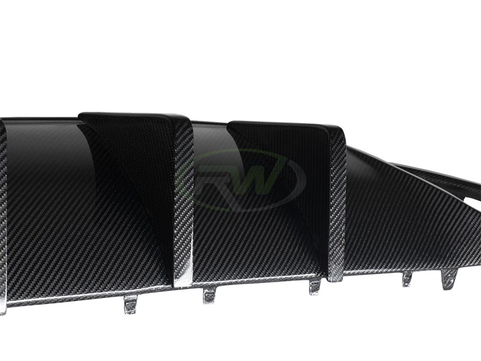 RW Carbon Mercedes W205 C63/C63S Coupe 19+ DTM CF Diffuser - Image 18