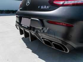 RW Carbon W205 C63/C63S Coupe 19+ DTM CF Diffuser - Image 10