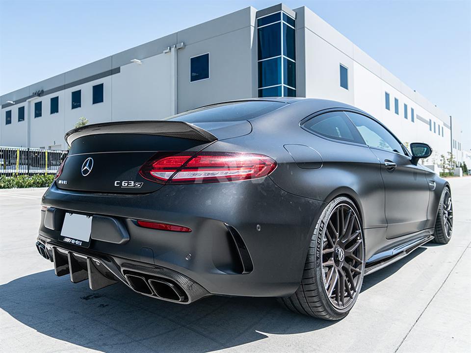 RW Carbon Mercedes W205 C63/C63S Coupe 19+ DTM CF Diffuser - Image 12