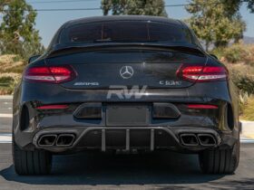 RW Carbon W205 C63/C63S Coupe 19+ DTM CF Diffuser - Image 2