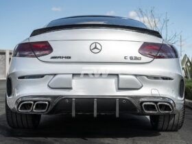 RW Carbon W205 C63/C63S Coupe 19+ DTM CF Diffuser - Image 5