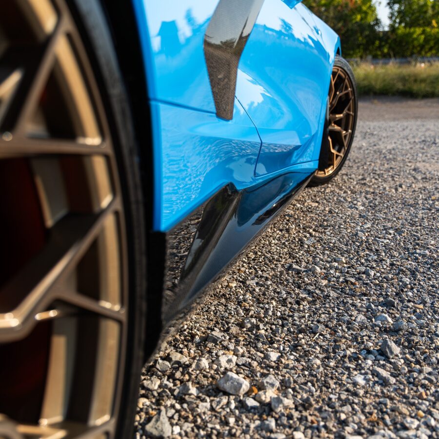 RSC 2020-2025 Chevrolet Corvette C8 Stingray GT Carbon Fiber Side Skirts - Image 3
