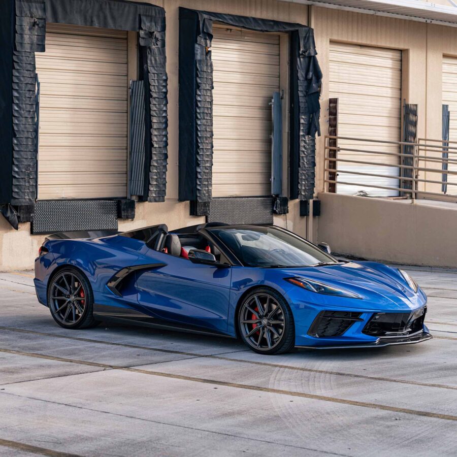 RSC 2020-2025 Chevrolet Corvette C8 Stingray GT Carbon Fiber Front Splitter - Image 7