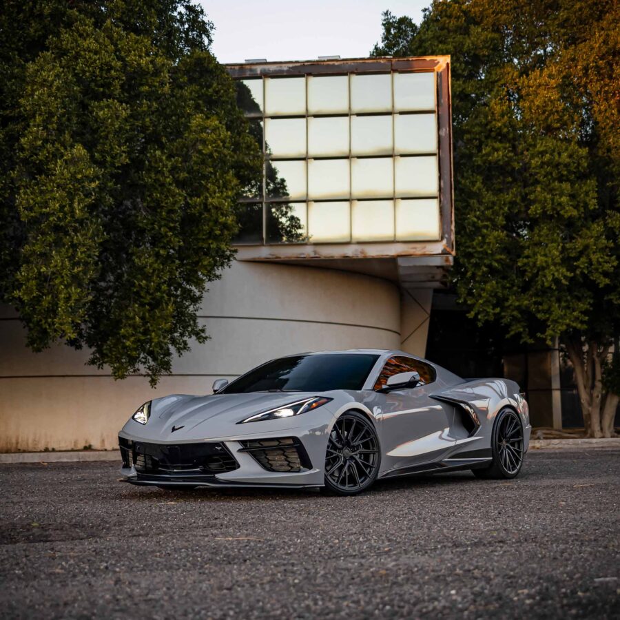 RSC 2020-2025 Chevrolet Corvette C8 Stingray GT Carbon Fiber Front Splitter - Image 3