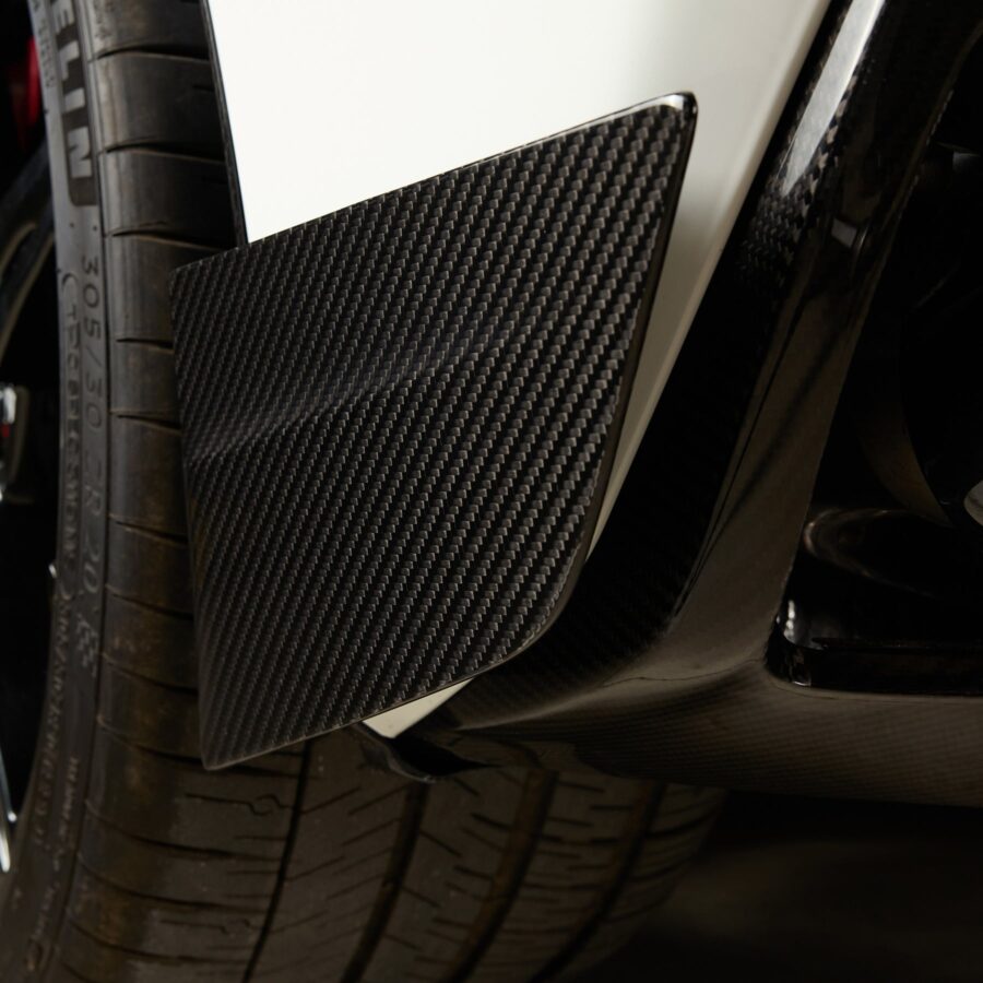 RSC 2020-2025 Chevrolet Corvette C8 Stingray Carbon Fiber Rear Canards - Image 4