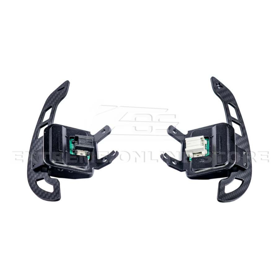 EOS 2020-2026 Chevrolet Corvette C8 Carbon Fiber Paddle Shifters - Image 5