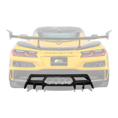 EOS 2023-2026 Chevrolet Corvette C8 Z06 Rear Bumper Finned Diffuser
