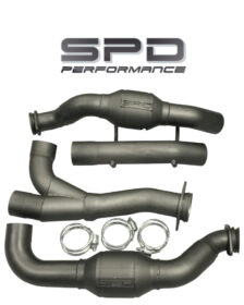 SPD Performance F-150 2.7L EcoBoost High Flow Catted Downpipe - Image 2