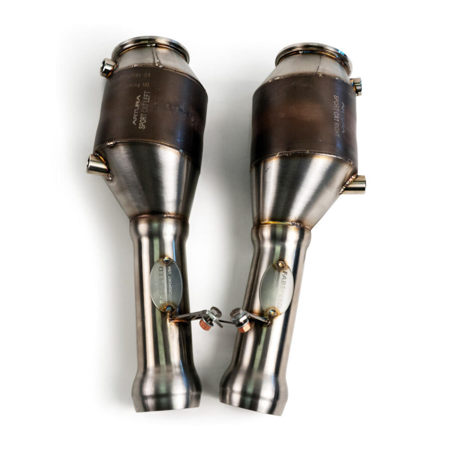 Fabspeed McLaren Artura HJS German Sport Catalytic Converters