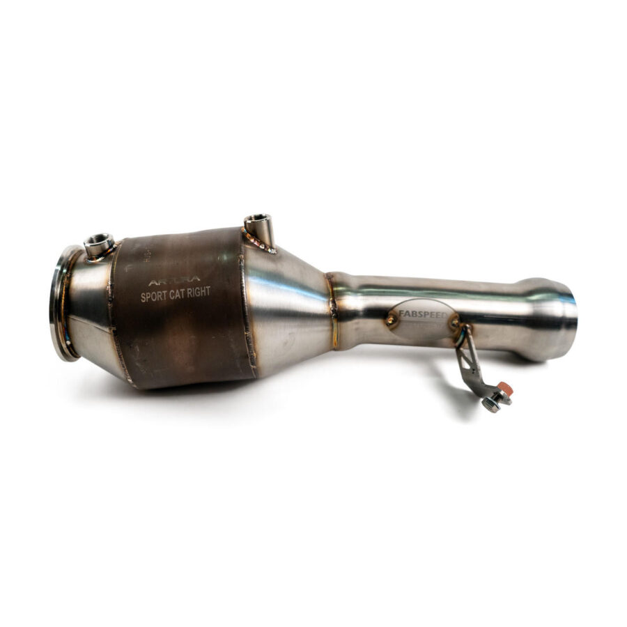 Fabspeed McLaren Artura HJS German Sport Catalytic Converters - Image 5