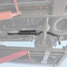 Extreme Online Store EOS Tacoma V6 Muffler Delete Cat Back Exhaust - Image 3