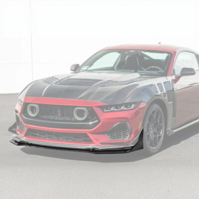 FFP 2024-2026 Ford Mustang S650 Gloss Black GTV Style Front Lip Splitter
