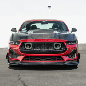 FFP Mustang S650 Gloss Black GTV Style Front Lip Splitter for S650 Mustang - Image 6