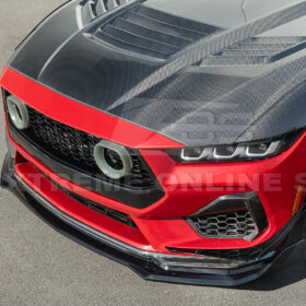 FFP Mustang S650 Gloss Black GTV Style Front Lip Splitter for S650 Mustang - Image 10