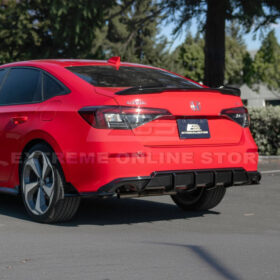 Extreme Online Store EOS Honda Civic Rear Bumper Diffuser - Image 3