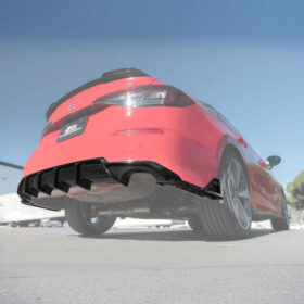 Extreme Online Store EOS Honda Civic Rear Bumper Diffuser - Image 2