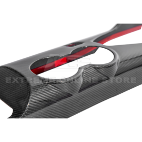 FFP Mustang S650 Dry Carbon Fiber Interior Center Console Cover for S650 Mustang - Image 18