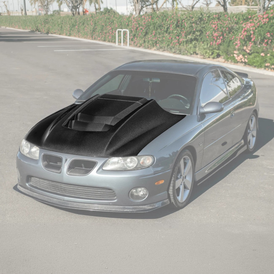 EOS 2004-06 Pontiac GTO ZR1 Style Front Bumper Hood Vented Cover