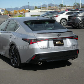Extreme Online Store EOS Lexus IS Add On Rear Roof Top Window Spoiler - Image 5