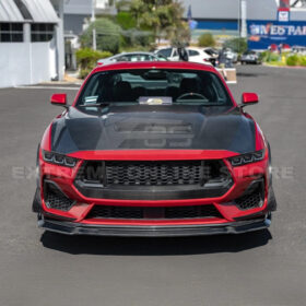 FFP Mustang S650 Gloss Black Front Splitter Canards for S650 Mustang - Image 12