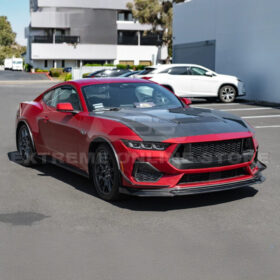 FFP Mustang S650 Gloss Black Front Splitter Canards for S650 Mustang - Image 11