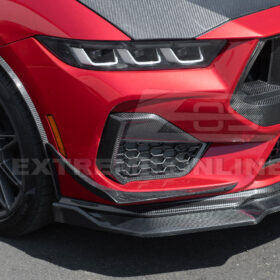 FFP Mustang S650 Gloss Black Front Splitter Canards for S650 Mustang - Image 15