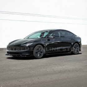 Extreme Online Store EOS Model 3 Performance Style Front Bumper Lip Splitter for Tesla Model X - Image 3