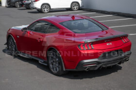 2024+ Ford Mustang DRY CARBON FIBER License Plate Backing - image 4
