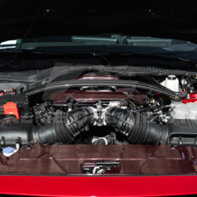 FFP Mustang S650 Dark Horse Dry Carbon Fiber Engine Strut Brace Tower Bar for S650 Mustang - Image 5