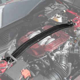 FFP Mustang S650 Dark Horse Dry Carbon Fiber Engine Strut Brace Tower Bar for S650 Mustang