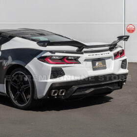 Extreme Online Store EOS Corvette C8 Z06/Z07 Carbon Fiber High Wing Conversion for C8 Corvette - Image 7
