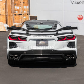 Extreme Online Store EOS Corvette C8 Z06/Z07 Carbon Fiber High Wing Conversion for C8 Corvette - Image 9