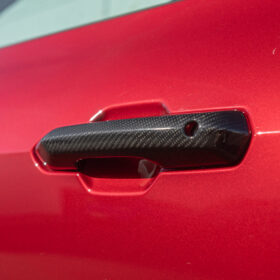 2024-Up Ford Mustang DRY CARBON FIBER Door Handle Cover - image 2