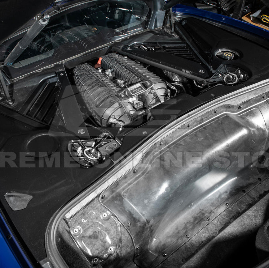 EOS Corvette C8 CARBON FLASH Engine Bay Trim Appearance Panel Cover - Image 3