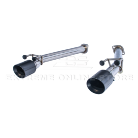 Extreme Online Store EOS Pontiac GTO T-304 Muffler Delete Axle Back Dual Black Tips Exhaust - Image 3