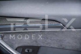 Extreme Online Store EOS Model 3 & 20-24 Y Carbon Fiber Interior Door Trim Panel Cover for Tesla Model X - Image 5