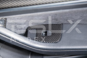 Extreme Online Store EOS Model 3 & 20-24 Y Carbon Fiber Interior Door Glass Lifting Panel Cover for Tesla Model X - Image 4
