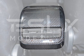 Extreme Online Store EOS Model 3 & 20-24 Y Carbon Fiber Interior Rear Air Outlet Cover for Tesla Model X - Image 4