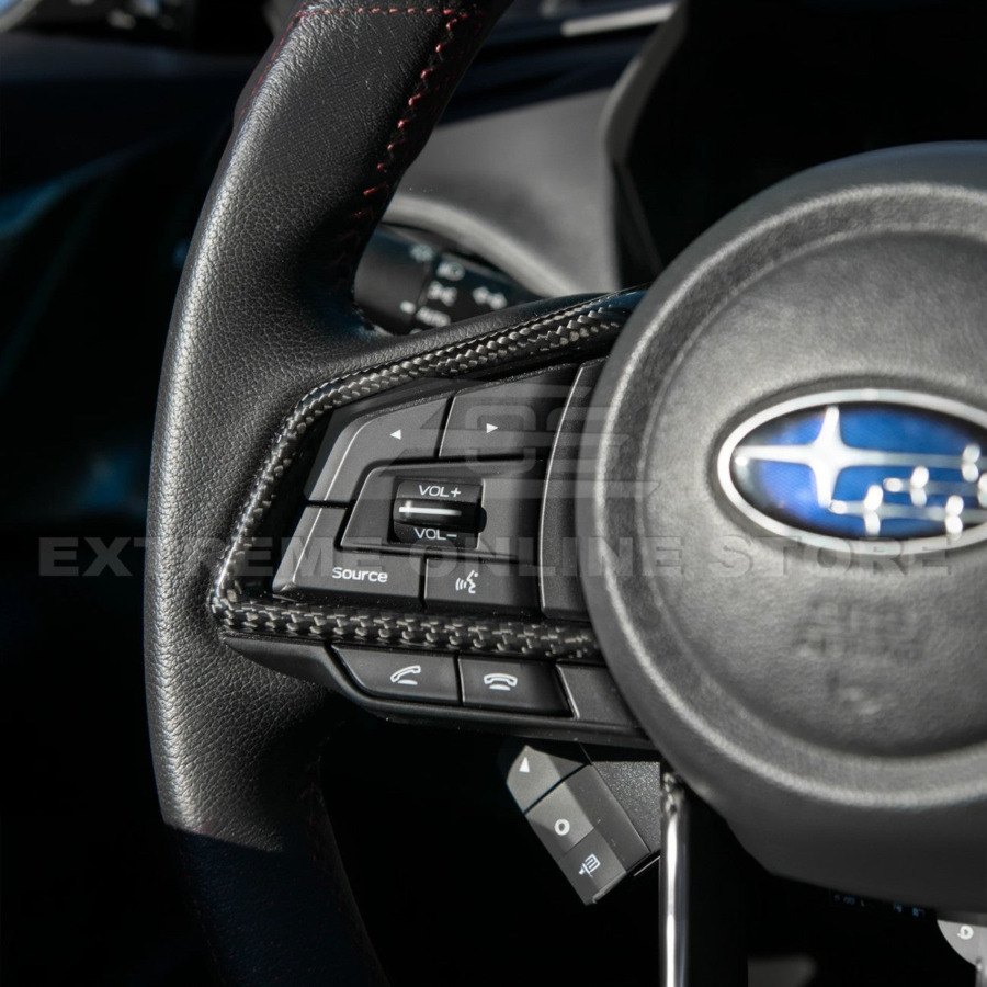 2022-Up Subaru WRX Steering Wheel Trim Cover - Image 4