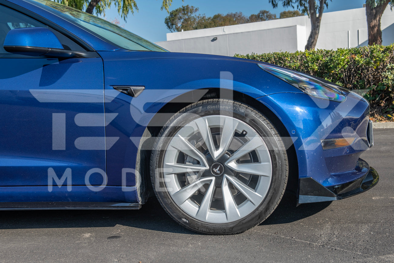 2020-23Tesla Model 3 & 20-24 Y Carbon Fiber Exterior All Inclusive Camera Covers - Image 4