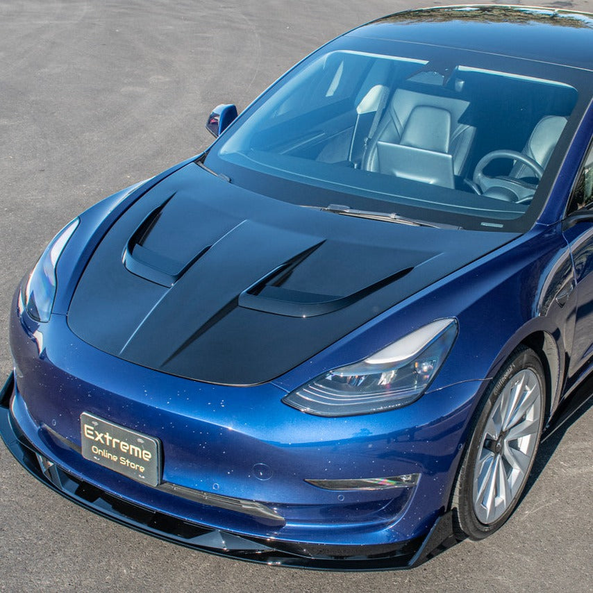 Extreme Online Store EOS Model 3 Aluminum Front Hood Bonnet Shell Cover for Tesla Model X - Image 2