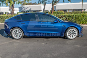 Extreme Online Store EOS Model 3 Track Side Skirts Rocker Panel for Tesla Model X - Image 4