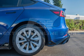 Extreme Online Store EOS Model 3 Performance Rear Bumper Diffuser for Tesla Model X - Image 4