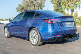Extreme Online Store EOS Model 3 Track Side Skirts Rocker Panel for Tesla Model X - Image 3