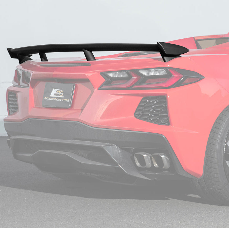 EOS 2020-Up Corvette C8 Z51 Facelifted Rear Trunk High Wing Spoiler - Image 3