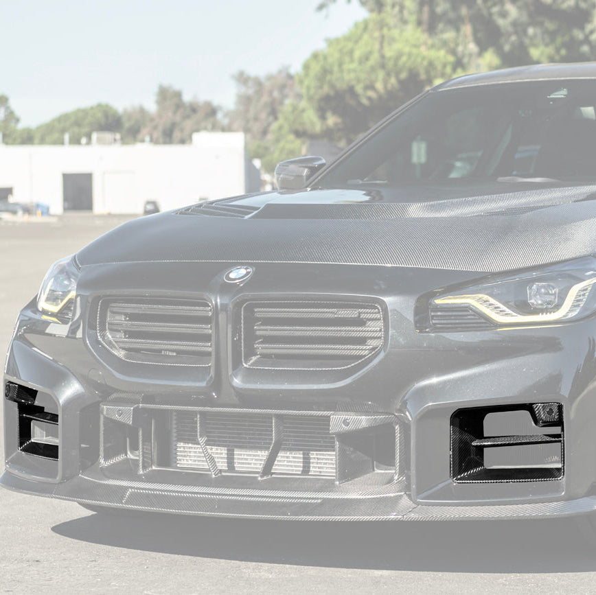 2023-Up BMW G87 M2 Factory Style DRY Carbon Fiber Front Side Duct Vents
