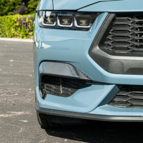 2024+Ford Mustang DRY CARBON FIBER Front Lower Side Grille - image 2