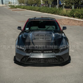 FFP Mustang S650 GTD Style Front Bumper Conversion Kit - Primed for S650 Mustang - Image 7